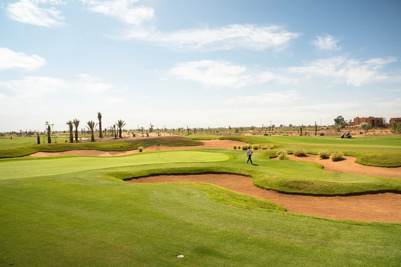 Le parcours de Akenza Golf, à Marrakech