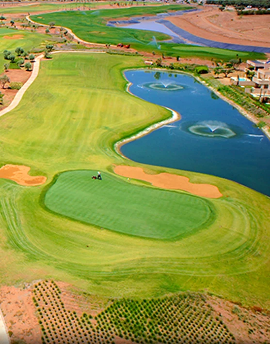 Le parcours de The Montgomerie, à Marrakech
