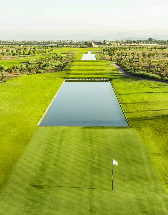 Le parcours de Noria Golf Club, à Marrakech