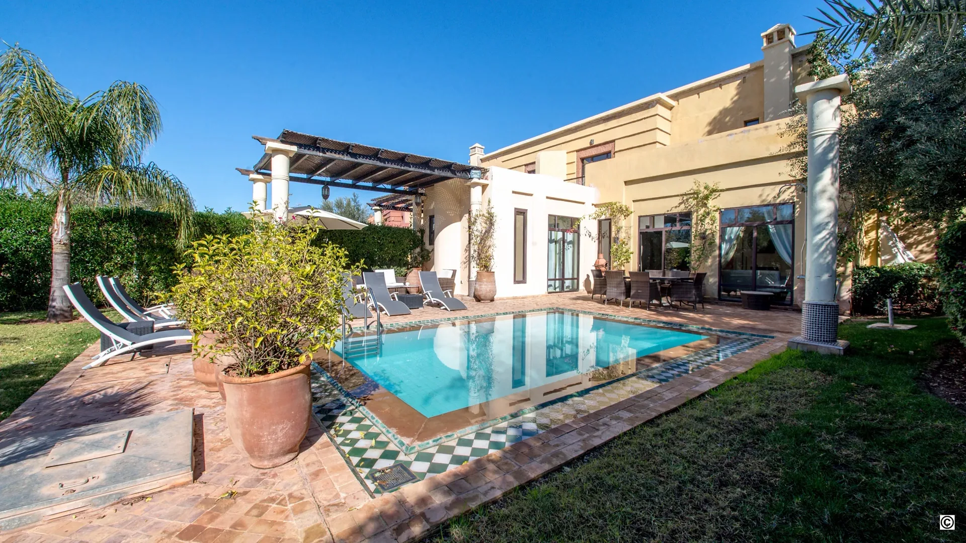 La Villa Carissa et sa piscine privée sur le golf de Samanah